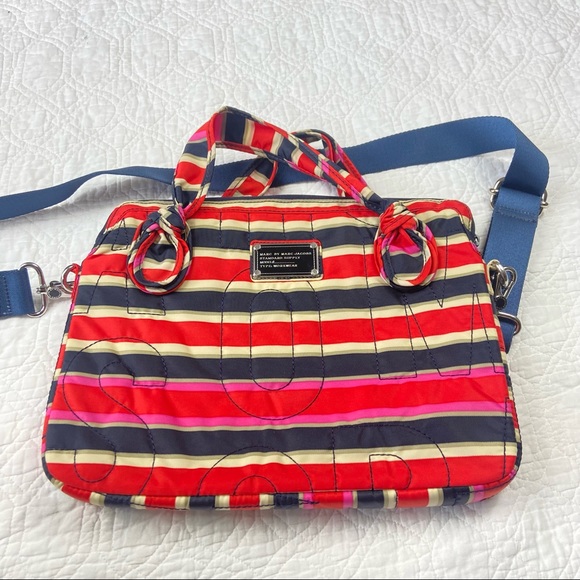 NEW Marc Jacobs nylon laptop computer bag-commuter case 13 inch - Picture 10 of 15